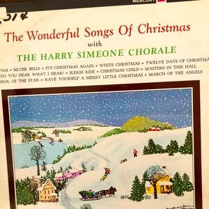 The wonderful songs of Christmas with the Harry Simone chorale
